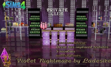 Violet Nightmare set 72 items at Ladesire