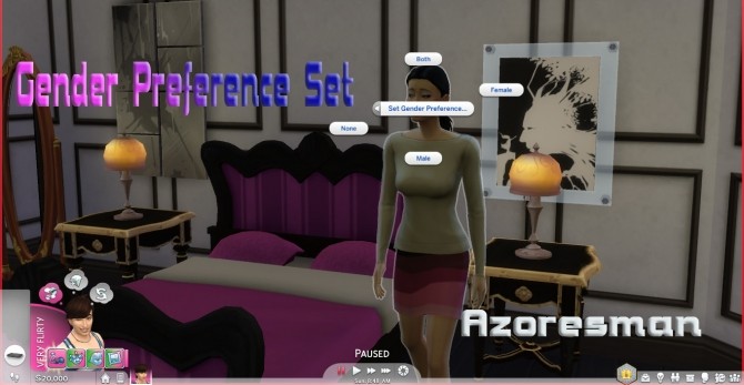 Sims 4 Gender Preference Set by azoresman at Mod The Sims