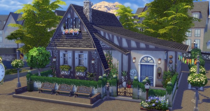 Sims 4 La Griotte house at Studio Sims Creation