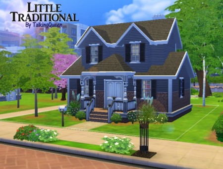 Little Traditional house by talkingqueen at Mod The Sims