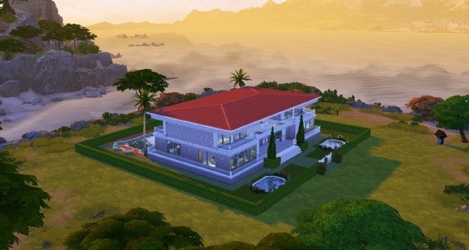 Sims 4 Villa By The Sea by Brinessa at Mod The Sims