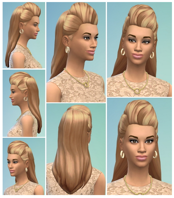 Sims 4 Beyonce Hair at Birksches Sims Blog