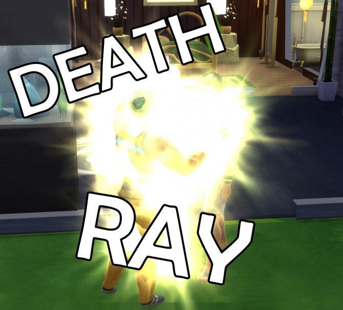 Sims 4 Deathray mod for Freeze Ray by Nukael at Mod The Sims