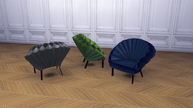 Sims 4 Peacock Armchair at Meinkatz Creations