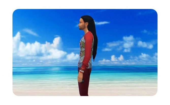 Sims 4 Impossible Long Dreads male at Birksches Sims Blog