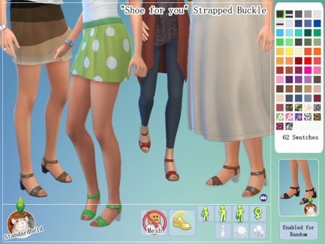 Sims 4 Shoe for you by Standardheld at SimsWorkshop