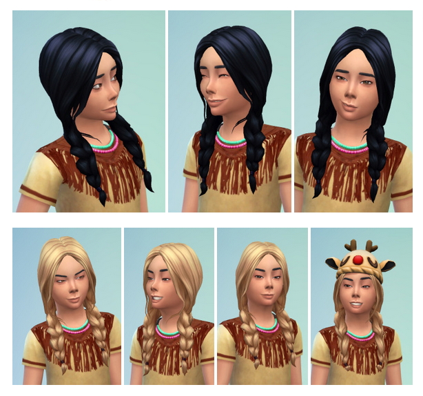 Sims 4 Indian Hairstyle Kids at Birksches Sims Blog