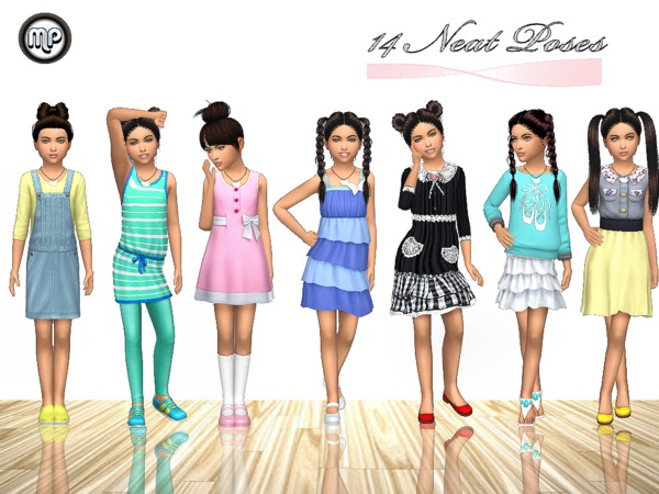 Sims 4 14 Neat Poses at BTB Sims – MartyP