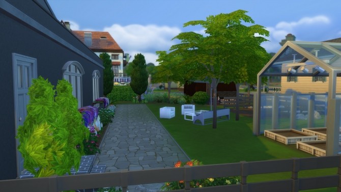 Sims 4 Grandmothers Cottage at Tinnnnu Sims
