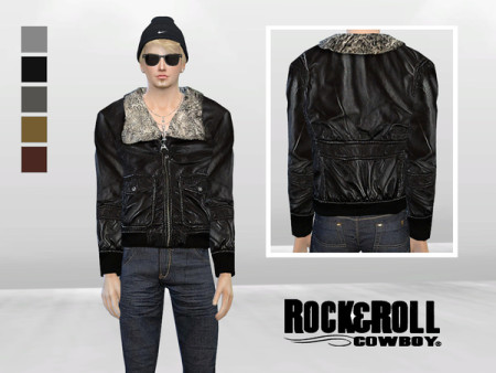 Mountain Hunter Leather Jacket by McLayneSims at TSR