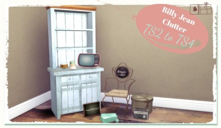 Billy Jean Clutter TS2 to TS4 at Dinha Gamer