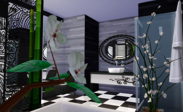 Sims 4 Altea Modern Home by Mary Jiménez at pqSims4