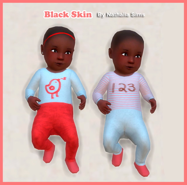 Sims 4 Skins of Baby Set 6 at Nathalia Sims