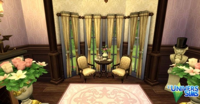 Sims 4 English manor by audrcami at L’UniverSims