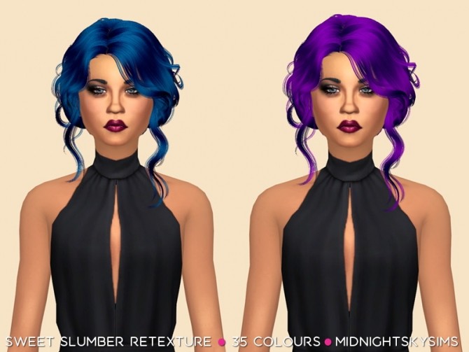Sims 4 Sweet Slumber Retexture by midnightskysims at SimsWorkshop