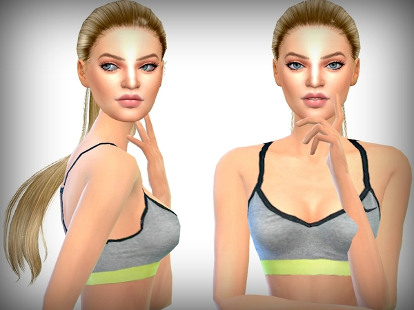 Sims 4 Candice Swanepoel by Softspoken at TSR