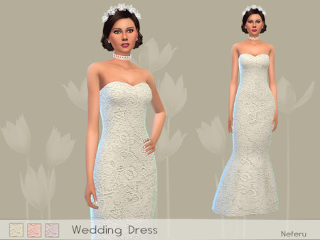 Wedding Dress by Neferu at TSR
