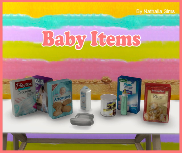 Sims 4 Baby Items Conversion at Nathalia Sims