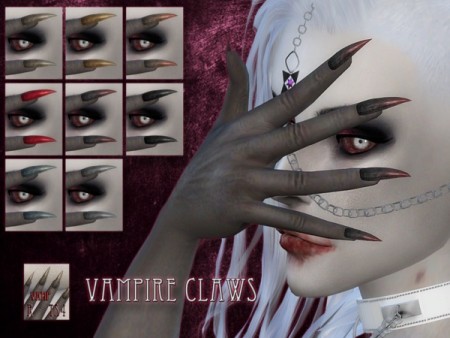 Vampire claws by RemusSirion at TSR