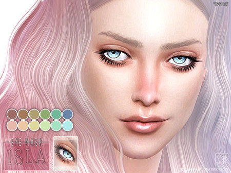 Isla Eye Mask by Screaming Mustard at TSR » Sims 4 Updates