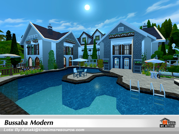 Sims 4 Bussaba Modern by autaki at TSR