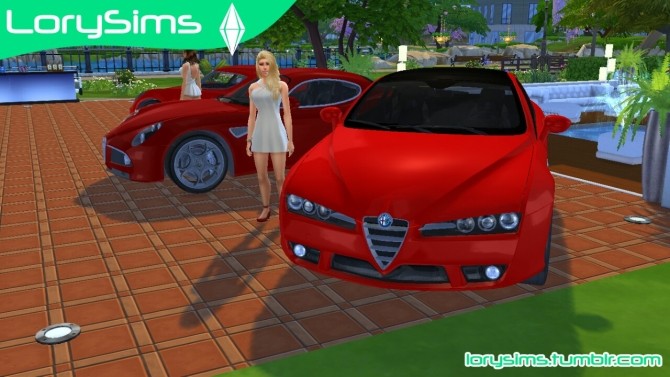 Sims 4 Alfa Romeo Pack 1 at LorySims