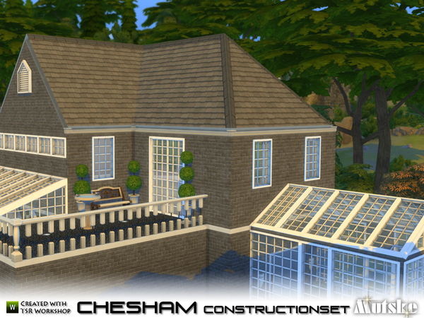 Sims 4 Chesham Constrution set Part 2 by mutske at TSR