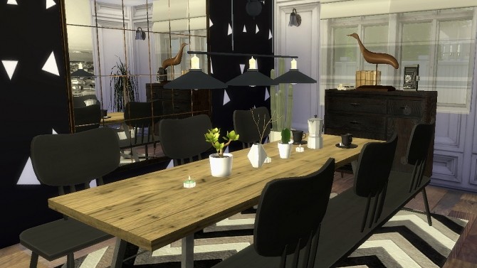 Sims 4 Dinning room design Makeover part 3 at Sims4 Luxury