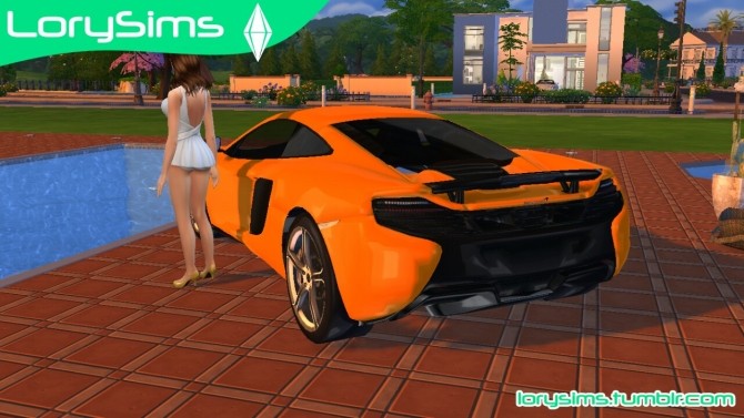 Sims 4 McLaren 650S at LorySims