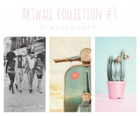 Artwall collection #3 at Sims4 Luxury