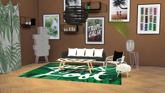 Urban Jungle Set At Meinkatz Creations Sims 4 Updates