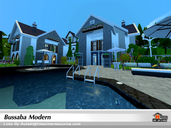 Sims 4 Bussaba Modern by autaki at TSR