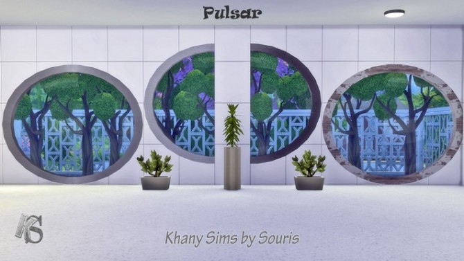 Sims 4 PULSAR set by Souris at Khany Sims