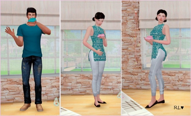 Sims 4 3 couple+ 3 solo poses at Rethdis love