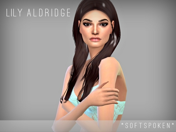 Sims 4 Lily Aldridge by Softspoken2 at TSR