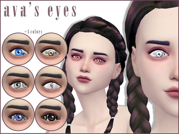 Sims 4 Avas Eyes by Novem at TSR