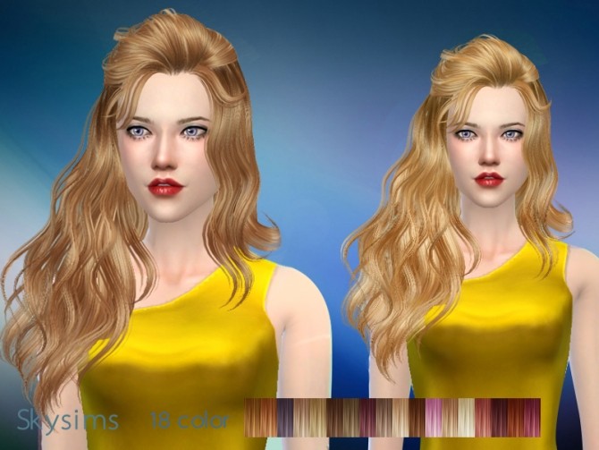 Sims 4 Skysims hair 087 at Butterfly Sims