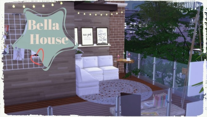 Sims 4 Bella House at Dinha Gamer
