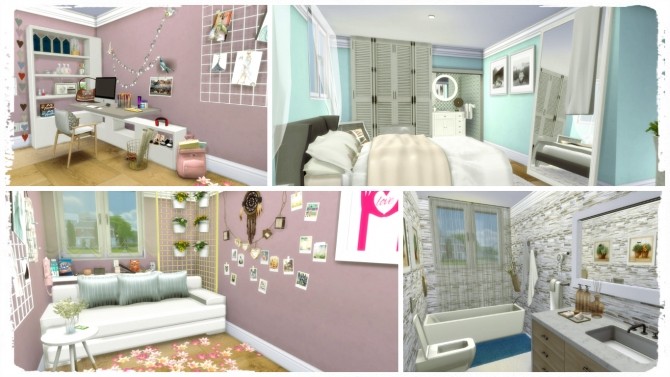 Sims 4 Alicia modern house at Dinha Gamer