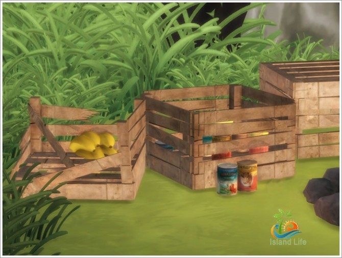Sims 4 Island Life objects at Sims by Severinka