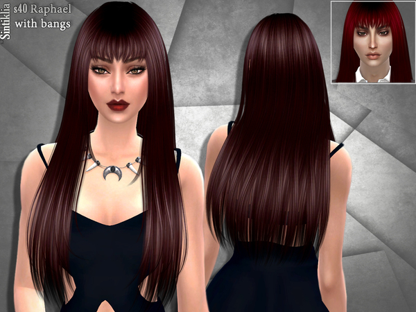 Sims 4 Hairset 40 Raphael by Sintiklia at TSR