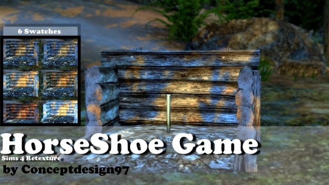 Sims 4 HorseShoe Game GP01 at ConceptDesign97