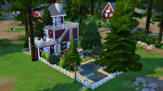 Sims 4 Separate Ways house at Hafuhgas Sims Geschichten