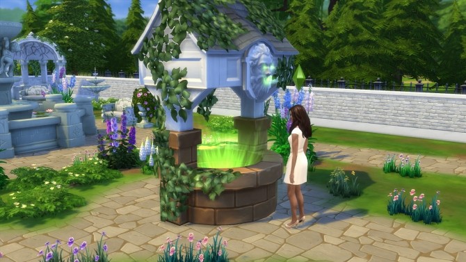Sims 4 Enchanted park by thepinkpanther at Beauty Sims