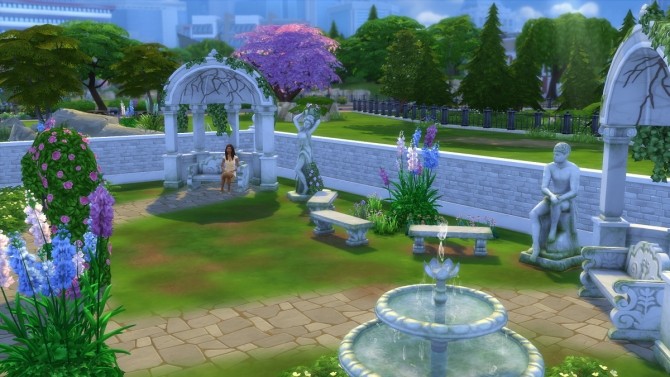 Sims 4 Enchanted park by thepinkpanther at Beauty Sims