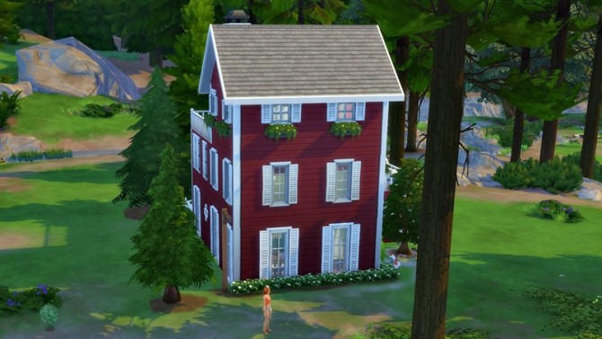 Sims 4 Separate Ways house at Hafuhgas Sims Geschichten