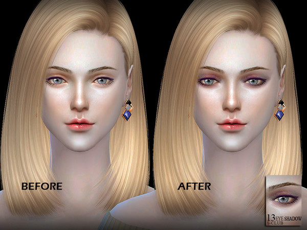 Sims 4 Eyeshadow 13 by S Club LL at TSR
