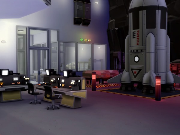 Sims 4 Evil Headquarters by The Sim Cache at TSR
