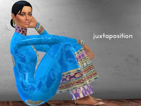 Authentic eastern and western-fusion clothing by Juxtaposition at TSR