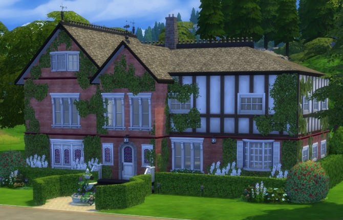 Sims 4 Windenburg Home by DollFaceSim at SimsWorkshop
